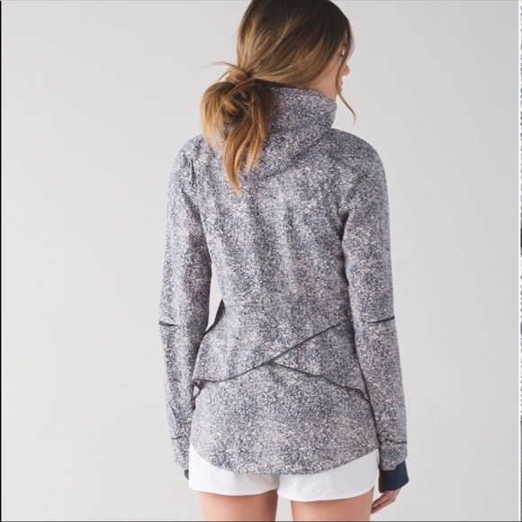Lululemon Runaway Jacket Pebble Print - Picture 2 of 6